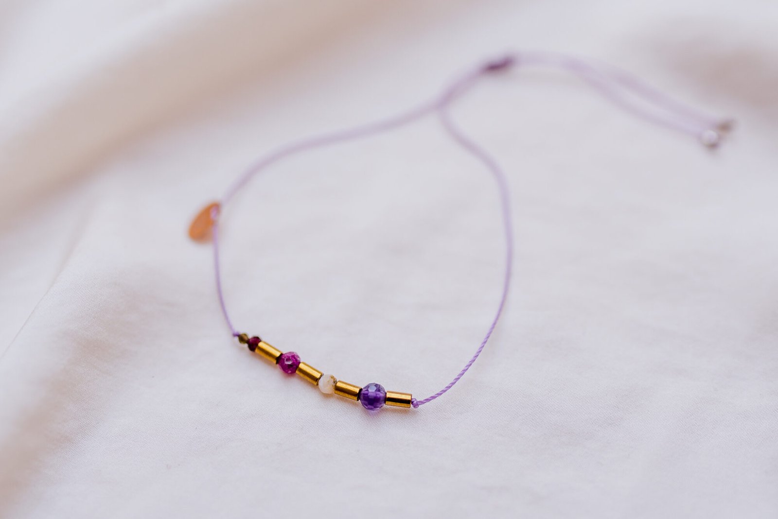 Bransoletka Zodiak Skorpion - Rubin Opal Ametyst - obrazek 2