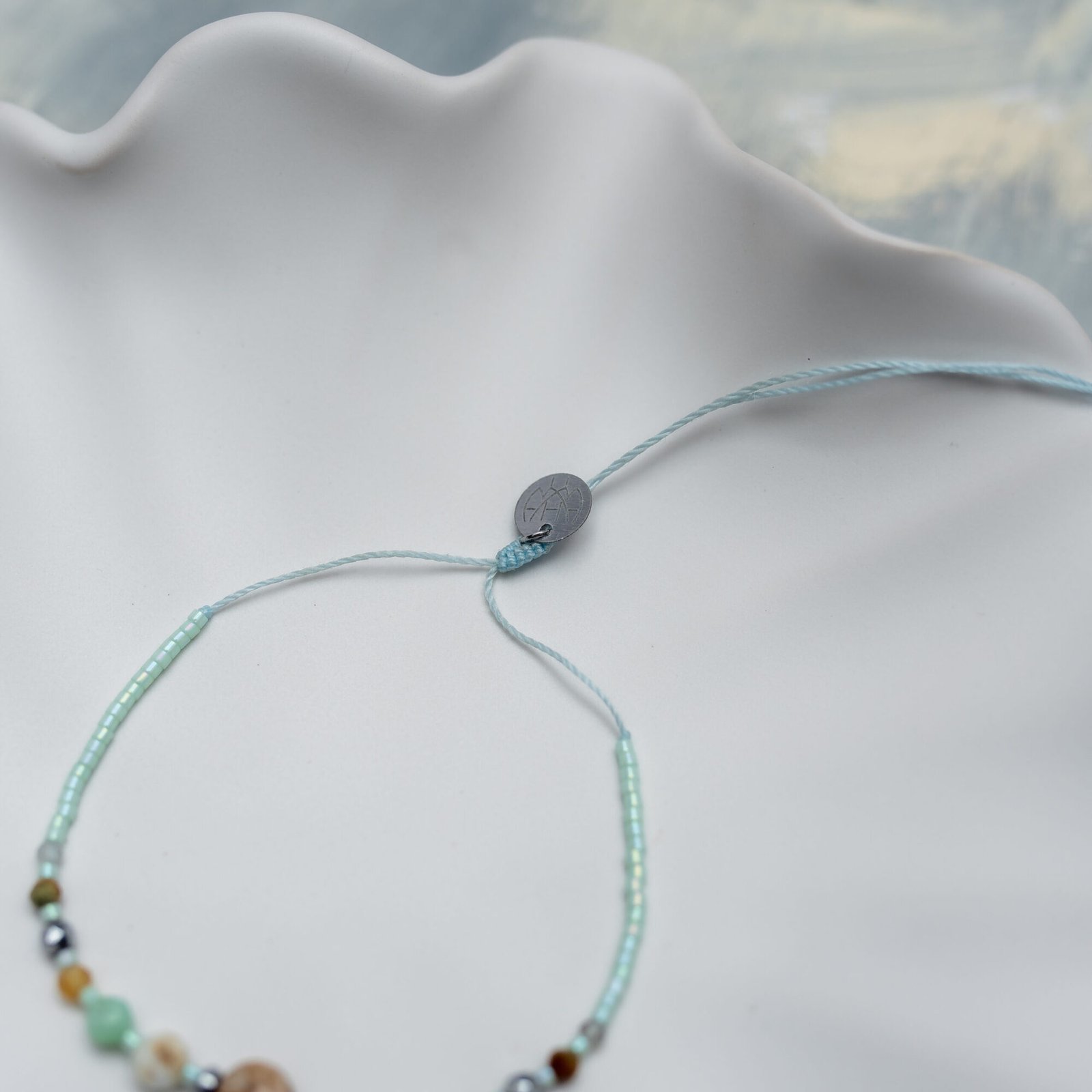 Bransoletka Harmonia Jaspis Turmalin Chalcedon - obrazek 5