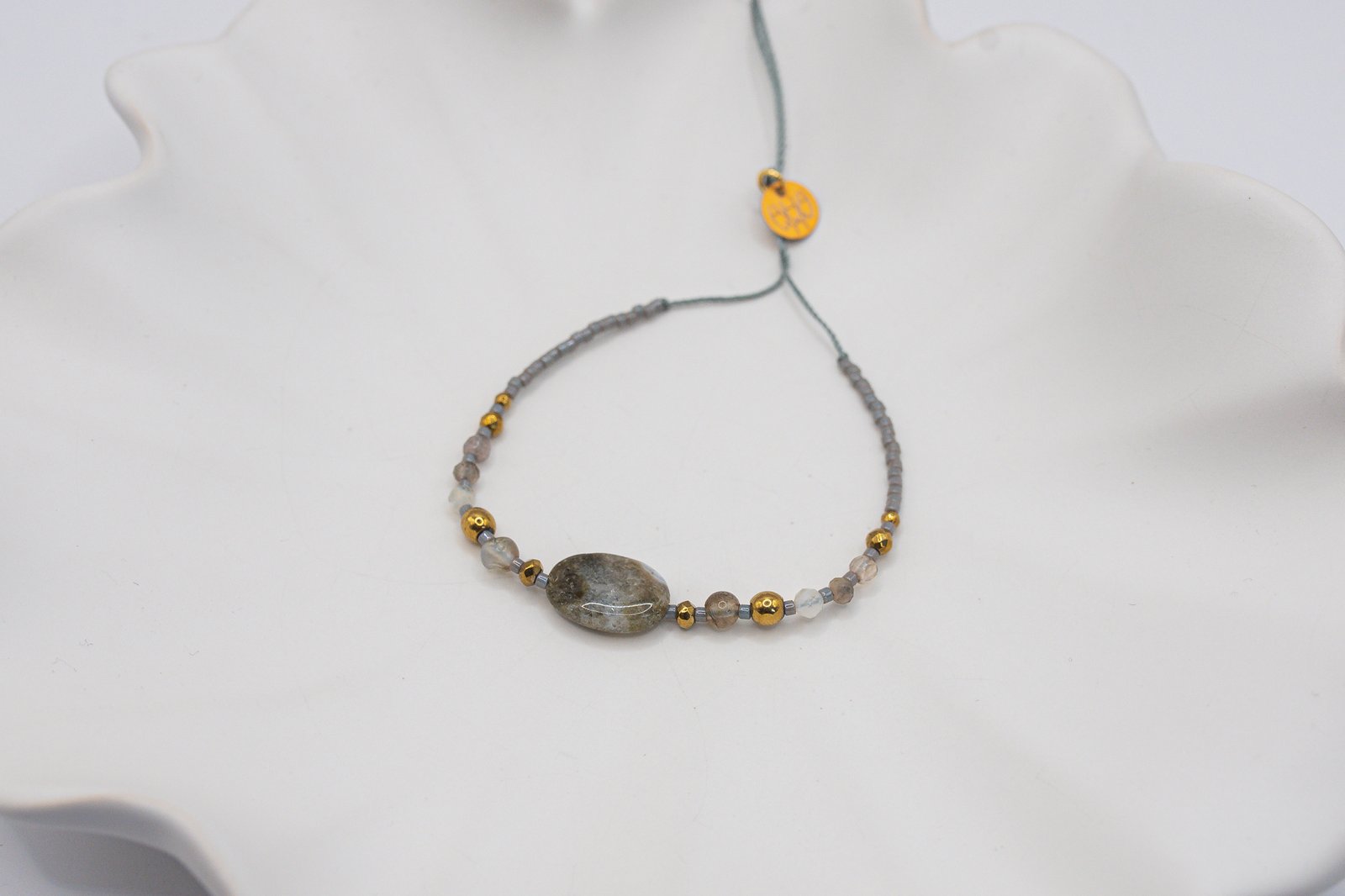 Bransoletka na Zdrowie Agat Labradoryt