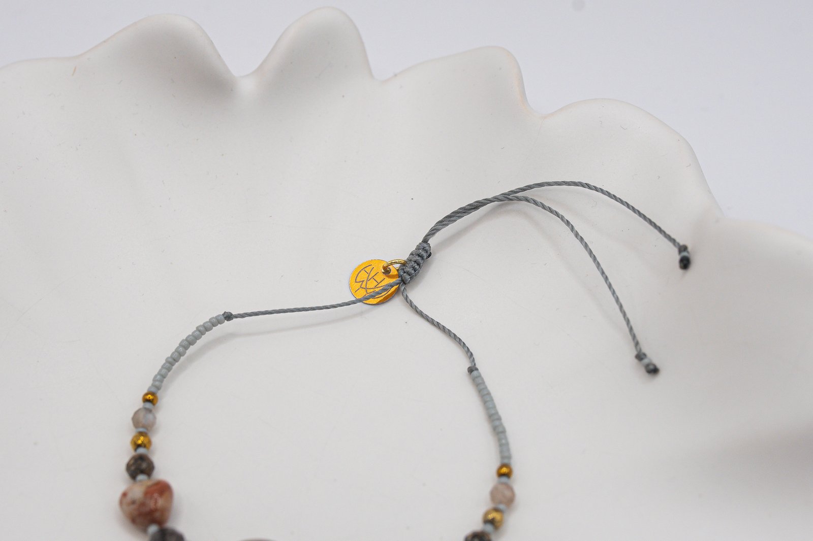 Bransoletka Ochronna Krzemień Turmalin Turkus - obrazek 5