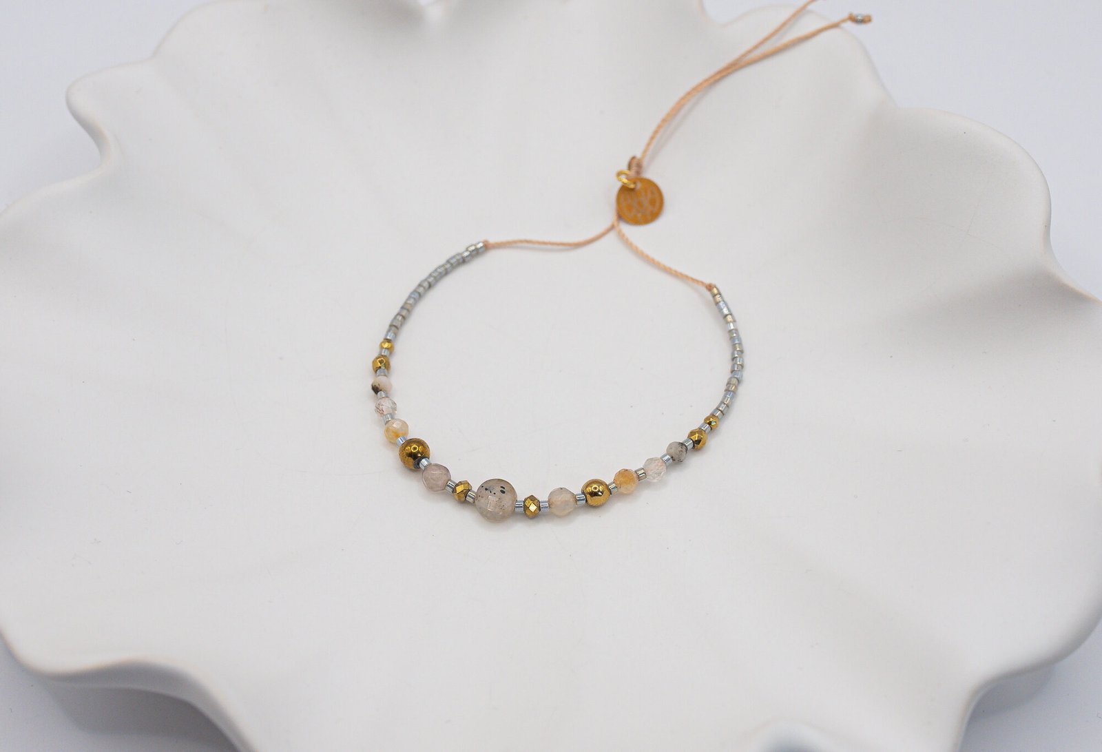 Alternative view of Bransoletka na Zdrowie Agat Cytryn Kryształ