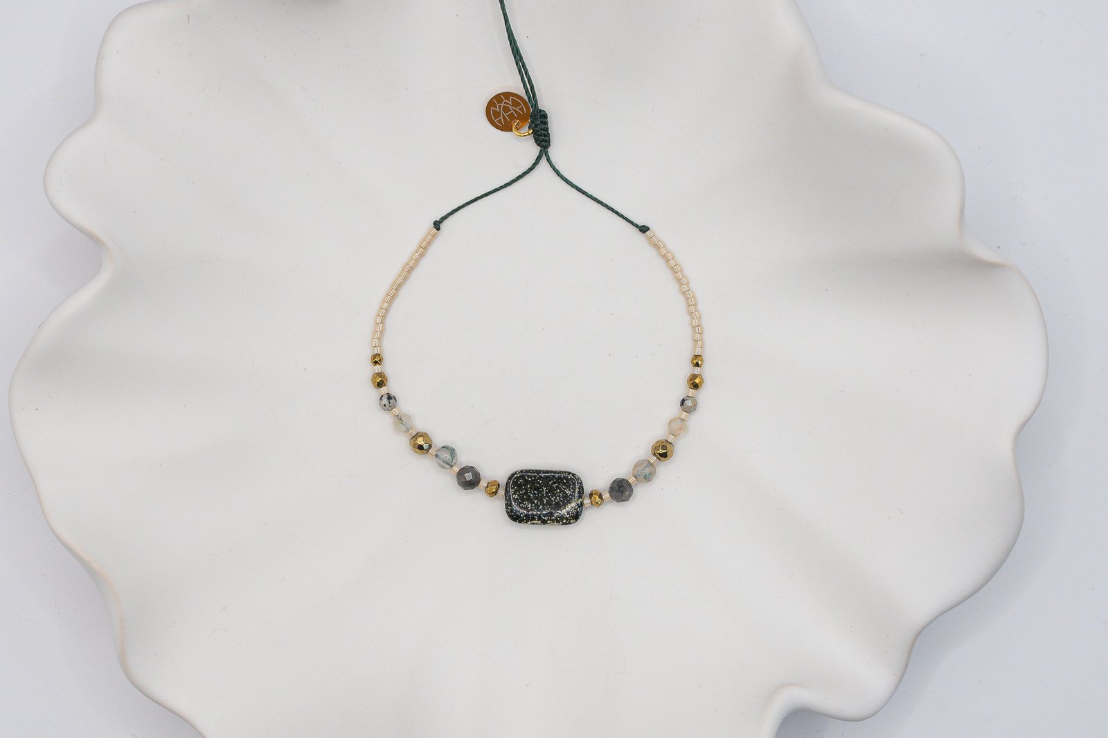 Bransoletka na Kreatywność Agat Sokole Oko Cytryn - obrazek 3