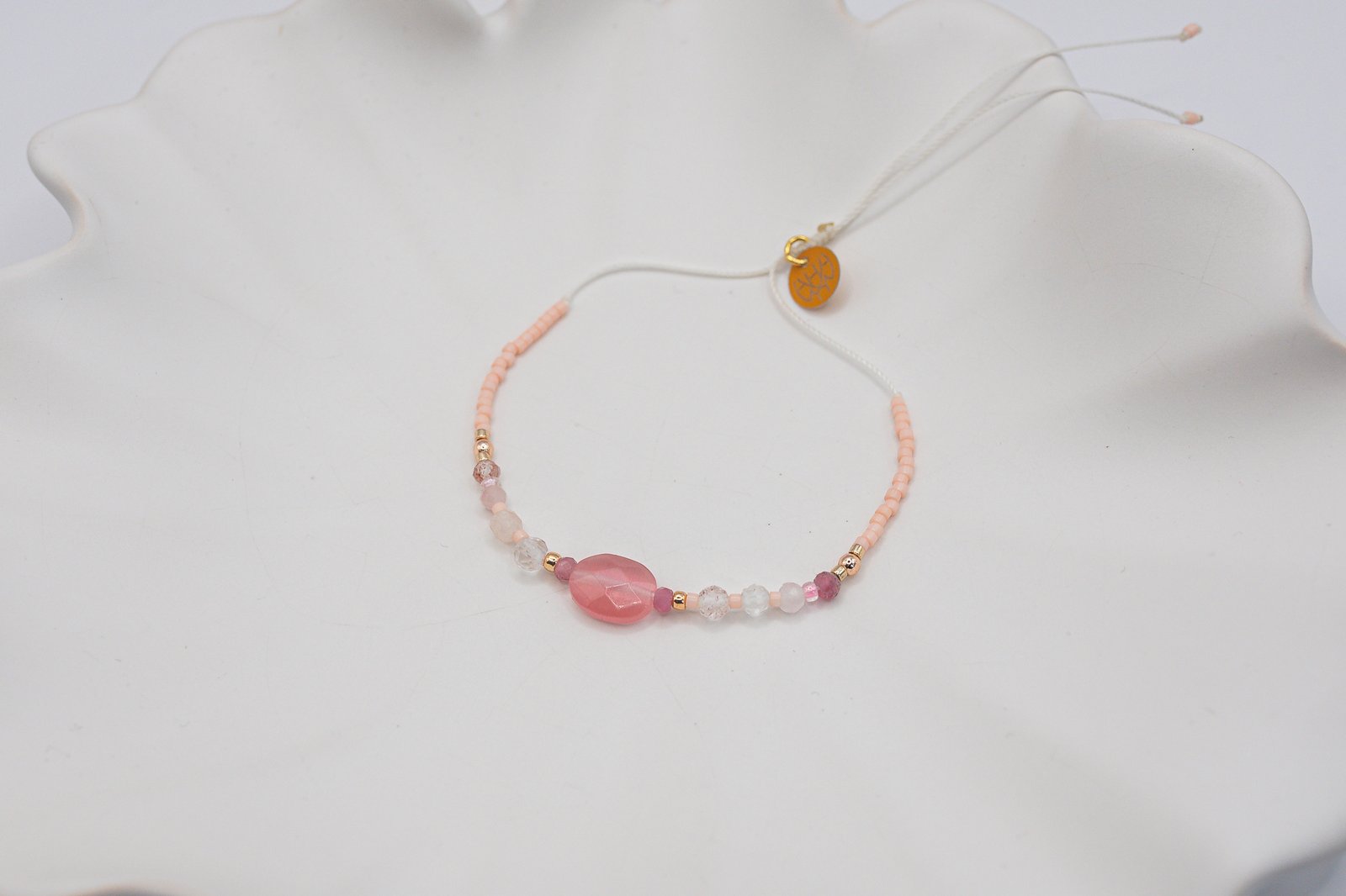 Bransoletka na Miłość Turmalin Kwarc Różowy - obrazek 2