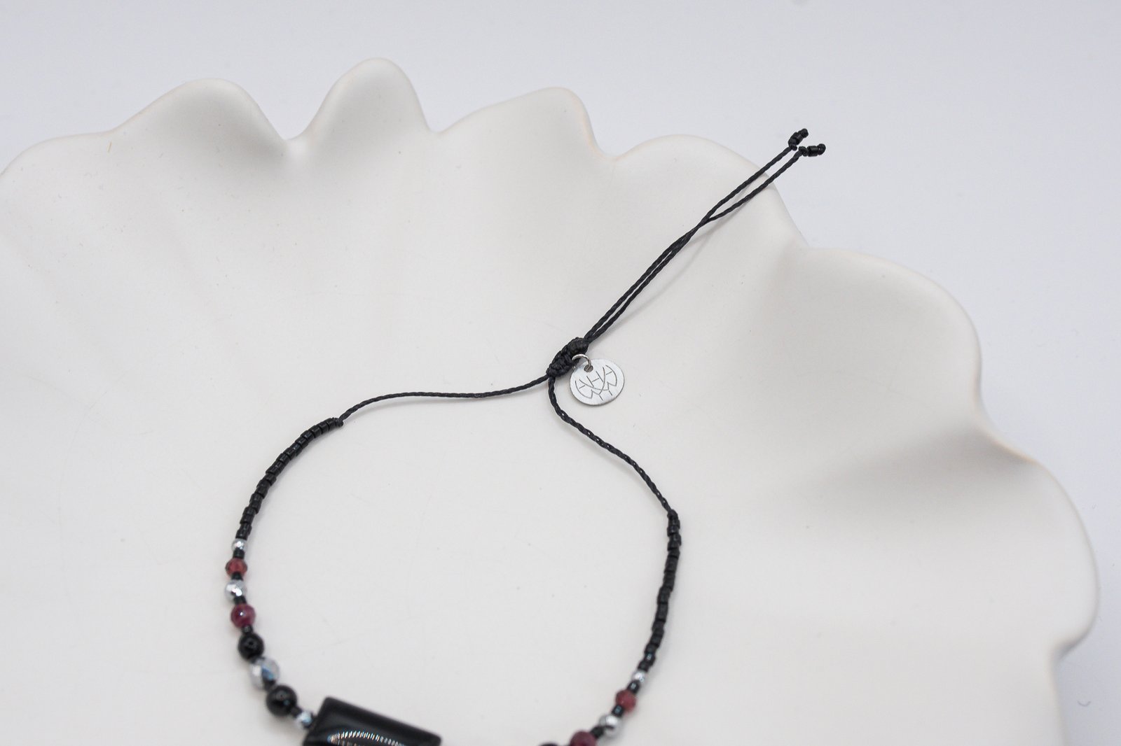 Bransoletka Ochronna Onyks Granat Rubin - obrazek 5