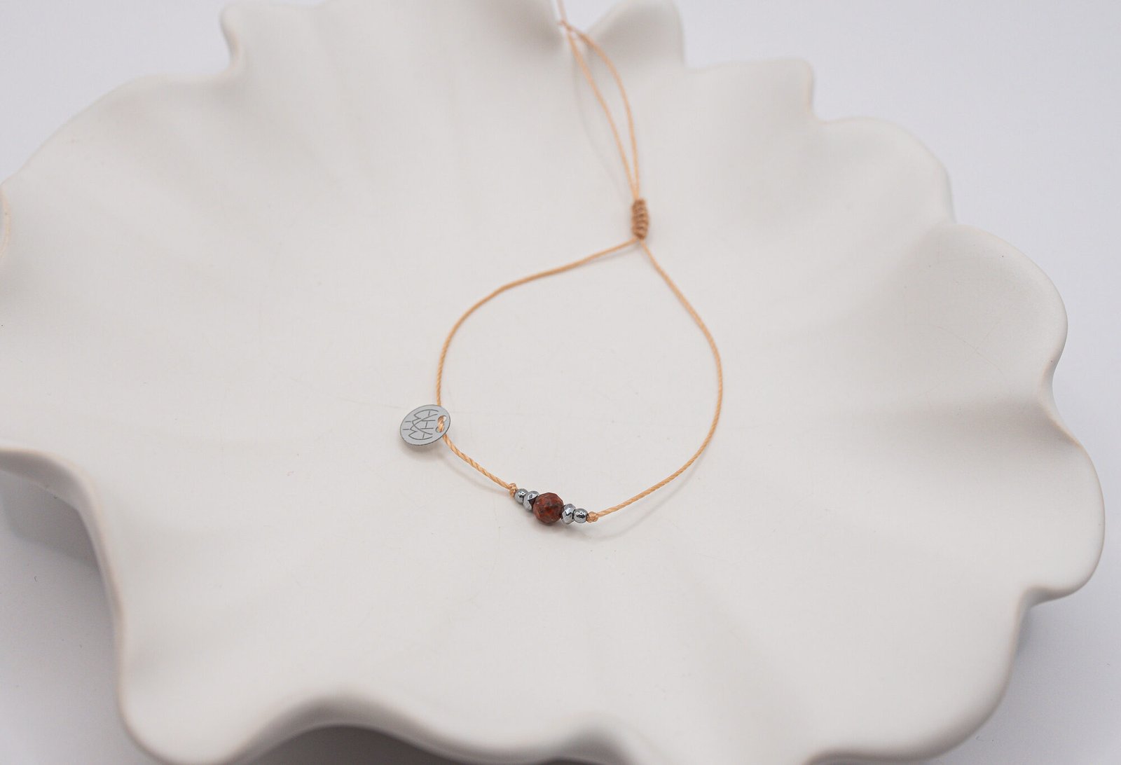 Bransoletka z Jaspisem Czerwonym