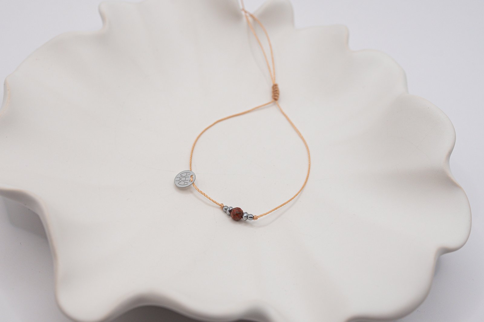 Bransoletka z Jaspisem Czerwonym