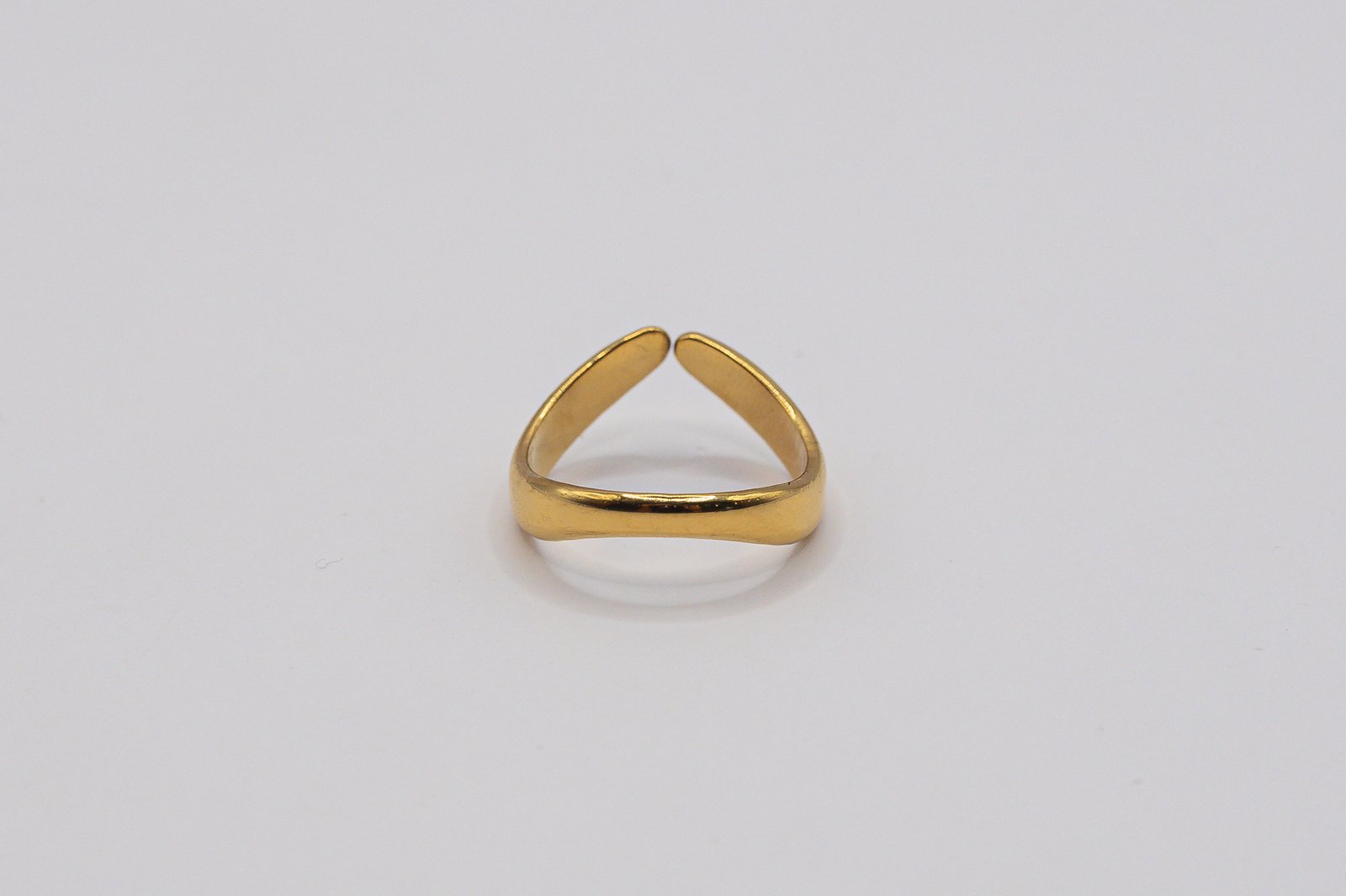 Złoty pierścionek Simple - obrazek 4