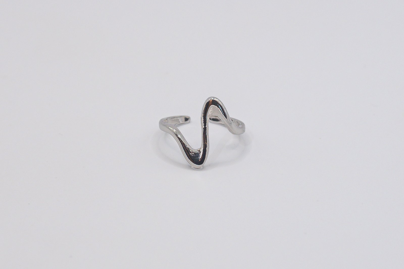 Srebrny pierścionek Beat - obrazek 3