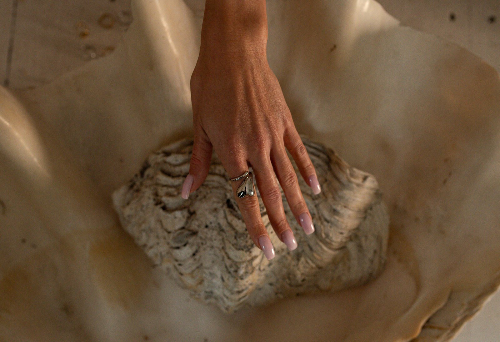 Srebrny Pierścionek Heart