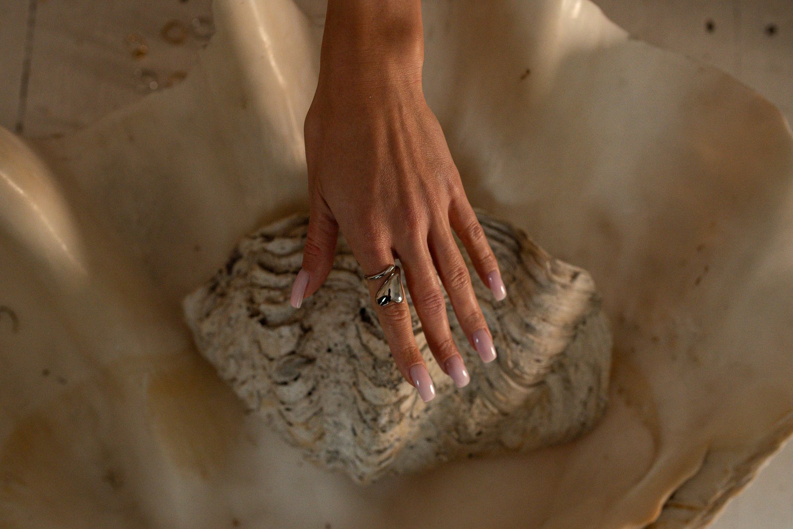 Srebrny Pierścionek Heart