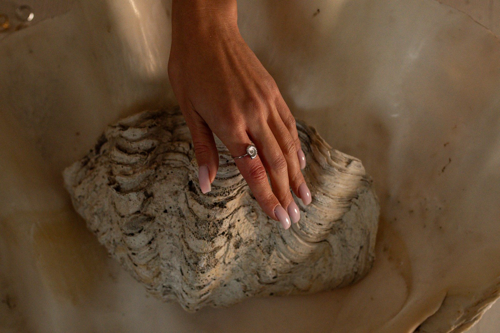 Srebrny pierścionek Fossil