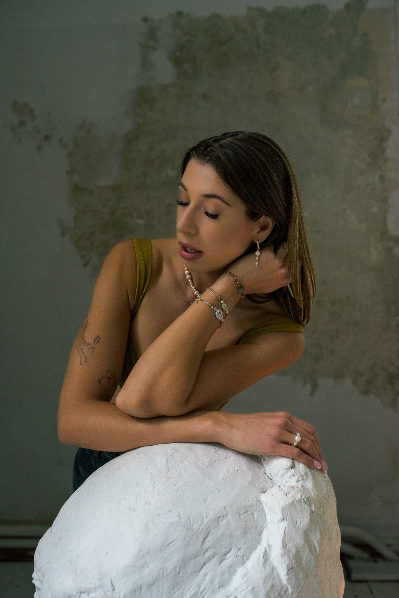 Bransoletka Dobrobyt Jaspis Cytryn Jadeit - obrazek 4